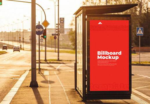 Urban Outdoor Billboard Mockup PSD for Brand Promotion Display