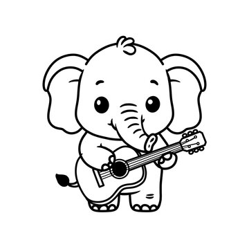 
image of a baby elephant