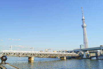 日本の風景【東京都】隅田川・すみだリバーウォーク