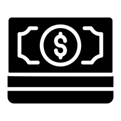 Cash money Solid icon