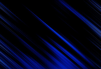 Fototapeta premium abstract blue and black are light pattern with the gradient is the with floor wall metal texture soft tech diagonal background black dark clean modern.