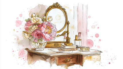 ヴィンテージなドレッサー