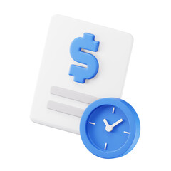 Fototapeta premium Late Payment Alert Notification for Loan Monitoring