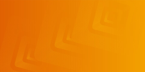 Orange abstract background. Minimal pattern. Vibrant gradient geometric lines. Modern design. Suit for banner, cover, business, flyer, poster, website, brochure, corporate © Lia