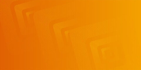 Orange abstract background. Minimal pattern. Vibrant gradient geometric lines. Modern design. Suit for banner, cover, business, flyer, poster, website, brochure, corporate © Lia