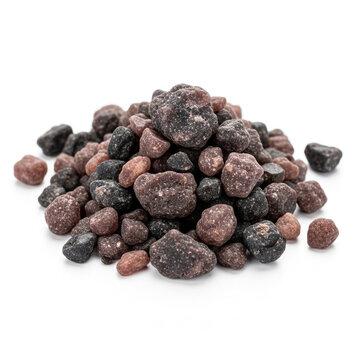 Food prep asset of kala namak for kitchen utility and recipe design