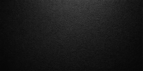 Fototapeta premium Dark black leather texture background with a macro pattern of rough vintage material skin for a dark grey fabric surface wallpaper and fashion textile backdrop