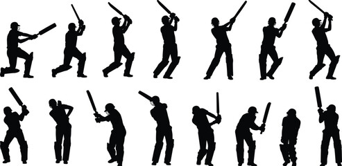 Silhouette martial arts stances, karate kicks, taekwondo poses, boxing guard, sword combat, athletic training, discipline, strength, agility, fighting art © Masum's World