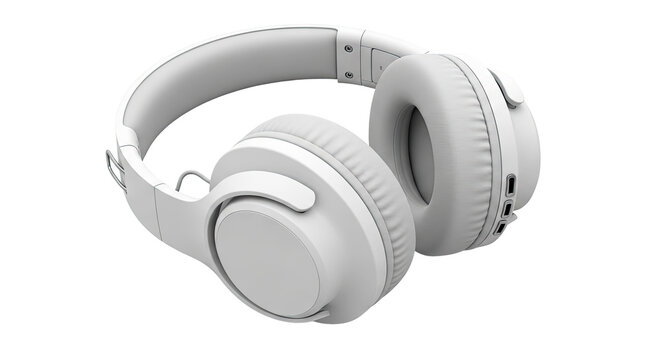 White Over-Ear Headphones