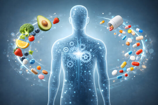 Body as a System Concept &ndash; Nutrition and Medication in Human Metabolism