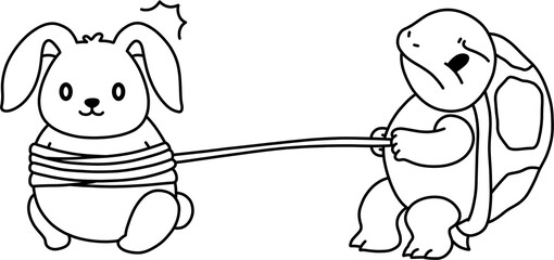 별주부전 흑백 © a-young