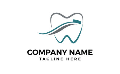 Calligraphy Tooth Blue Colour