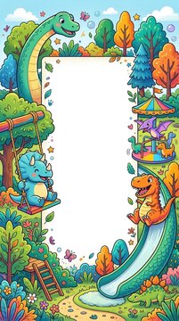 Dinosaur birthday invitation background - Fundo para convite de anivers&aacute;rio dinossauro
