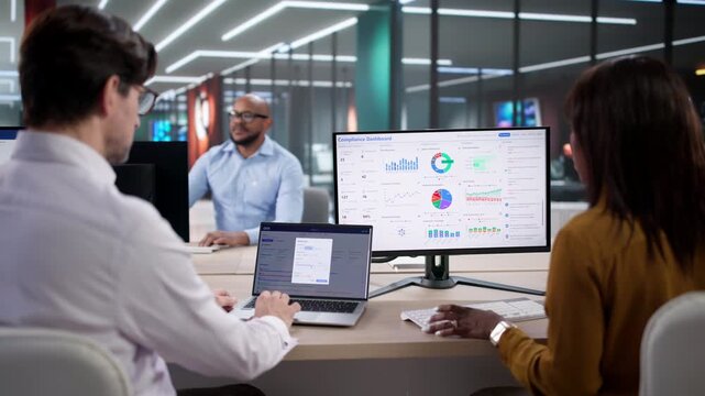 Privacy Compliance Dashboard For Business Management