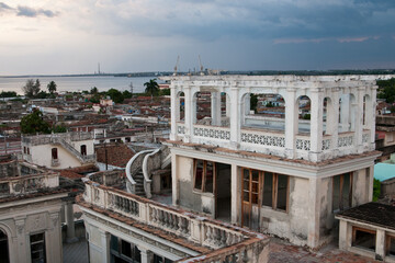 Fototapeta premium Cienfuegos architecture, Cuba