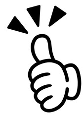 グッドマーク いいね グッドサイン	
