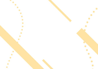 プレゼンやWeb用のアクセント背景・オレンジの太い斜線とドット曲線が交差する抽象背景