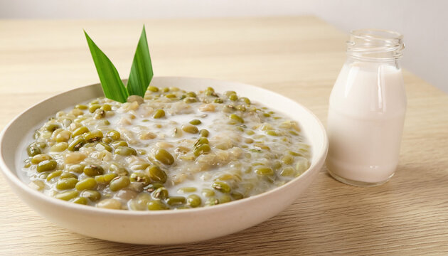 Bubur Kacang Hijau dengan Santan &ndash; Dessert Tradisional Indonesia