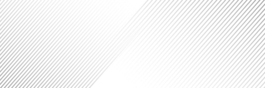 Slant line halftone gradation texture. Fading diagonal stripe gradient background. Black oblique pattern backdrop. Vanishing thin parallel line wallpaper for overlay