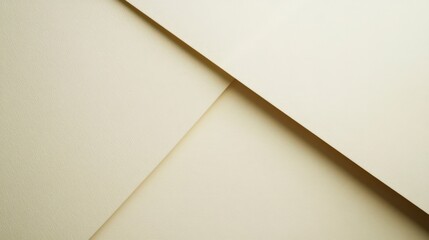ベージュの紙の重なり