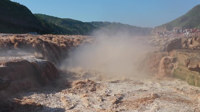 Yellow River Hukou Waterfall	
