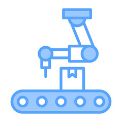 Fototapeta premium Manufacturing Icon