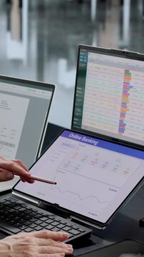 Using Online Bank App