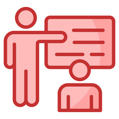 Fototapeta premium Teacher Icon