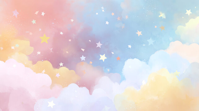 Dreamy cloud background image
