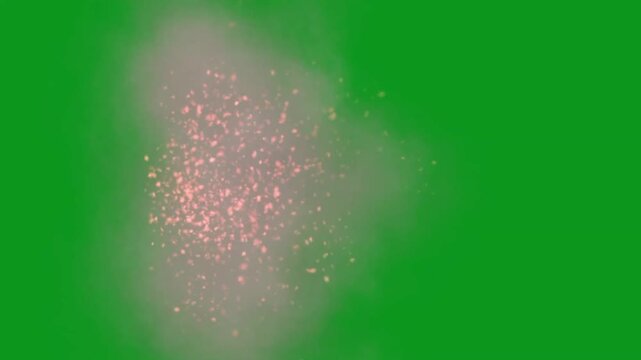 Laser Energy Beam Blast Animation Green Screen
