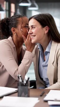 The Secretary's Secret: African American Woman Gossiping