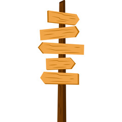 Sign Direction Illustration