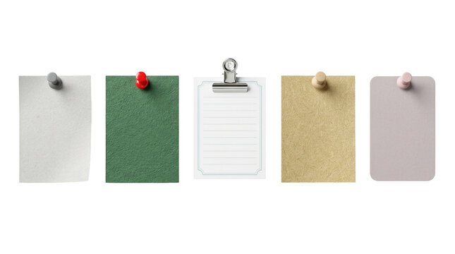 Pinned various cards and notes