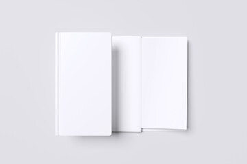Realistic notebook blank