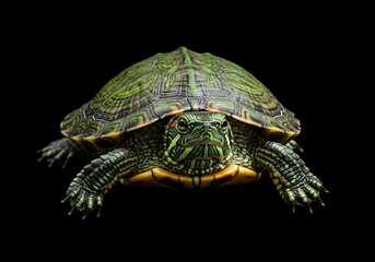 Obraz premium Emerald Eye, Obsidian Night