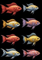 Fototapeta premium Chromatic Aquatic Dreams