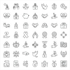 Fototapeta premium icon set symbol template for graphic and web design collection logo vector illustration