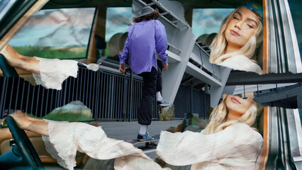 Torn Paper Transition 06