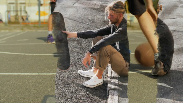 Torn Paper Transition 04