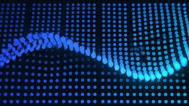 abstract background with binary code