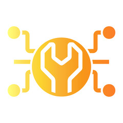 software development Gradient icon