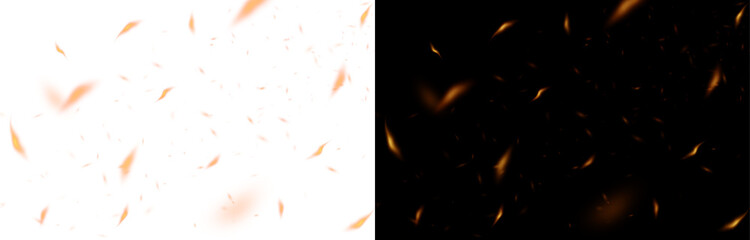 Fire flames embers. fire embers flying  © Anna collection