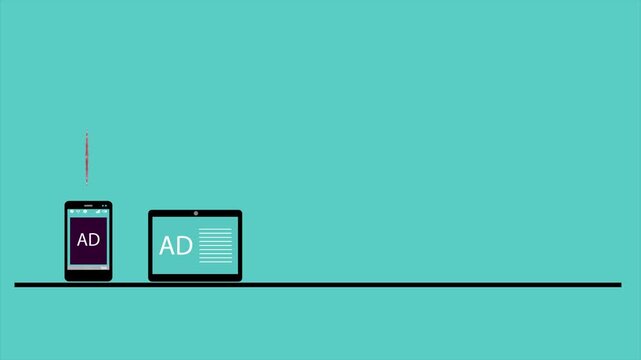 Ad placement is automatically optimized to fulfill campaign objectives using an automated online marketing system that delivers multi-format ads for connected devices animation &zwj;