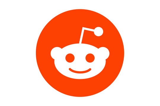 reddit logo SVG format. conversational apps and web logo. reddit logo for website, application, phone, magazine, news etc. 