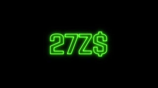 Watch numbers count smoothly from zero to 200 Zimbabwean Dollars. Perfect for financial content, digital currency displays, fintech videos, and money-themed presentations.