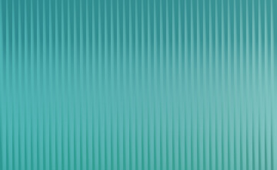 Obraz premium Abstract teal background with vertical striped pattern creating modern aesthetic design