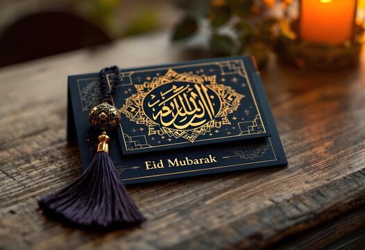A card with a removable bookmark feature