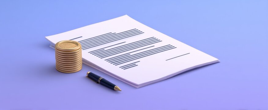 business contract outlining the payee designated to receive payments