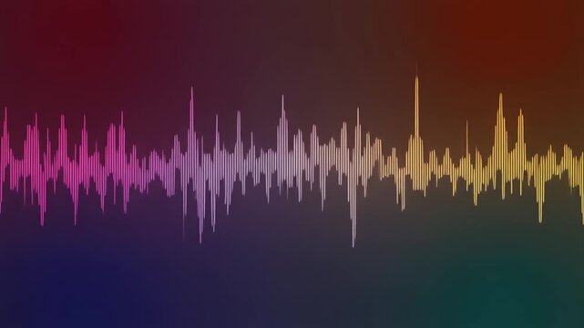 Vibrant Sound Waves in Motion