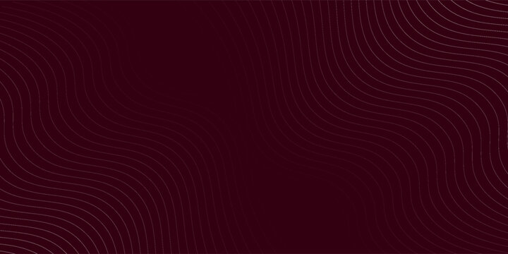 Abstract burgundy color background with waves for banner. moderm eps 10